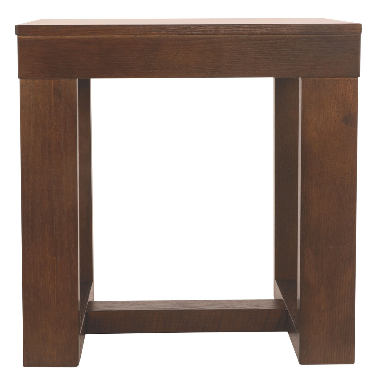 Watson - Dark Brown - Square End Table by Signature Design by Ashley® | Bel Furniture