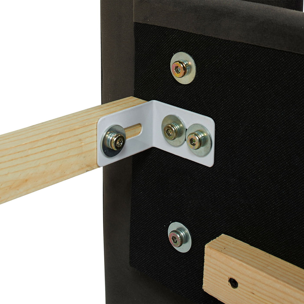 David - King Tufted Wingback Bed - Dark Charcoal Gray by Jennifer Taylor Home | Bel Furniture