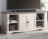 Havalance - Brown / Beige - 4 Pc. - Entertainment Center - 67" TV Stand by Signature Design by Ashley® | Bel Furniture