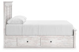 Makidern - Panel Storage Bed
