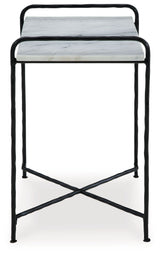 Ashber - White / Black - Accent Table by Signature Design by Ashley® | Bel Furniture