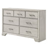 Jaymes - Dresser, Mirror White Dresser by Crown Mark | Bel Furniture