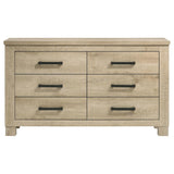 Oakglen - 6-Drawer Bedroom Dresser by Coaster Fine Furniture | Bel Furniture