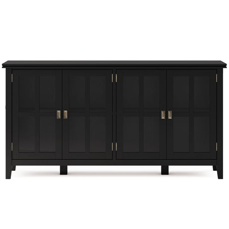 Artisan - Handcrafted Wide 4 Door Storage Cabinet - view 20