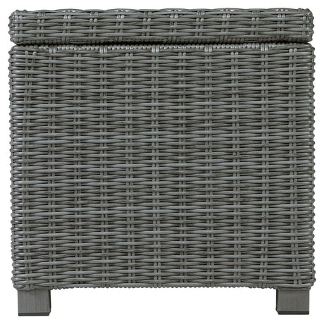 Elite Park - Gray - Square End Table by Signature Design by Ashley® | Bel Furniture