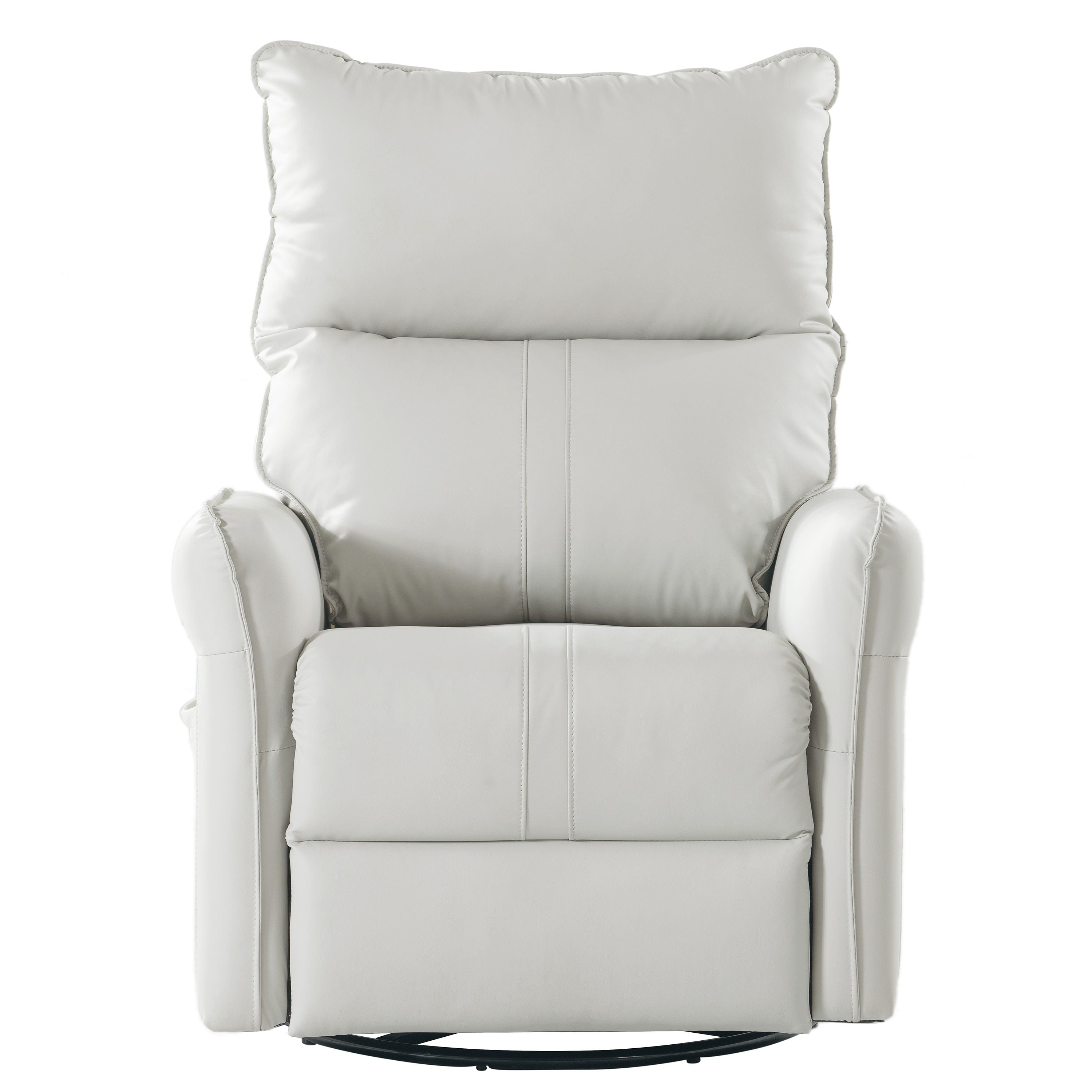 Rocking Recliner Chair, 360 Degree Swivel Nursery Rocking Chair, Glider Chair, Modern Small Rocking Swivel Recliner Chair For Bedroom, Living Room Chair Home Theater Seat, Phone Holder