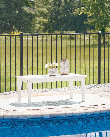 Hyland Wave - Rectangular Cocktail Table by Signature Design by Ashley® | Bel Furniture