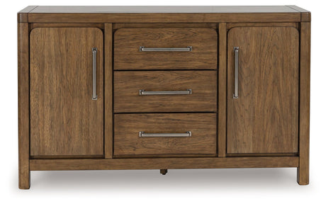 Cabalynn - Light Brown - Dining Room Server by Signature Design by Ashley® | Bel Furniture