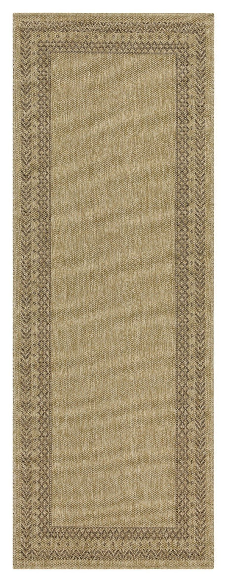 Earth - Polypropylene, Indoor, Outdoor Area Rug Versatile Elegance Light Brown 4' x 6' by Icona Home Decor | Bel Furniture