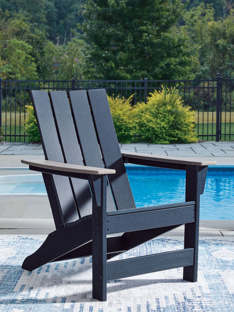 East Beach - Adirondack Chair - Black / Beige - view 5
