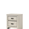 Carter - Nightstand White by Crown Mark | Bel Furniture