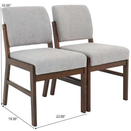 Caldwell - Dining Chair (Set of 2) - Light Gray - view 12