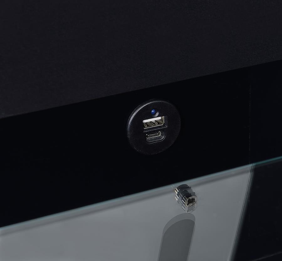 Danbury - 3-Drawer Makeup Vanity & Stool Set by Coaster Fine Furniture | Bel Furniture