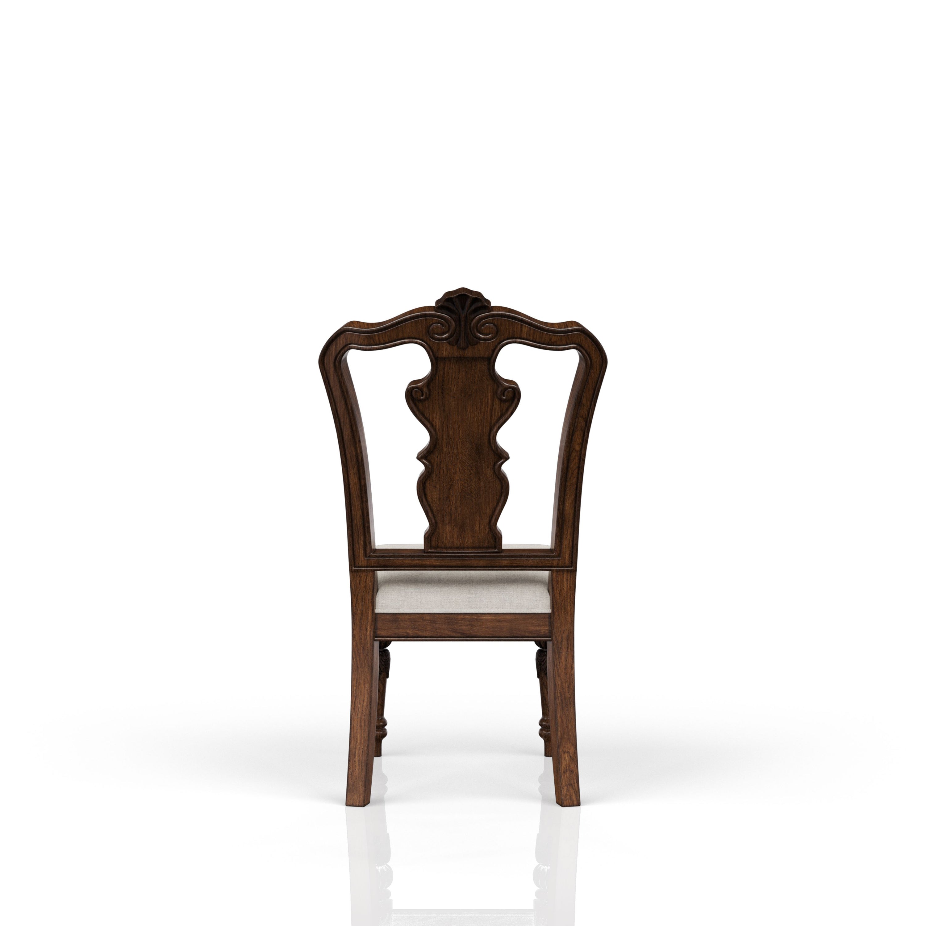 Traditional Side Chair - Mahogany