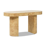 Jesse - Single Drawer Oval Computer Desk by Jennifer Taylor Home | Bel Furniture