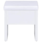 Harvey - 2-piece Vanity Set with Lift-Top Stool by CoasterEssence | Bel Furniture