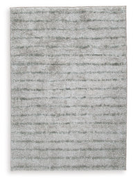Laddway - Rug Gray 5' x 7' by Signature Design by Ashley® | Bel Furniture