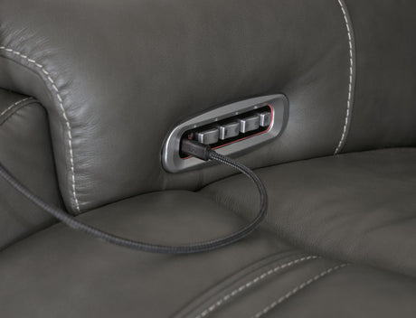 5Z - Pittson - Power Reclining Sectional - view 28