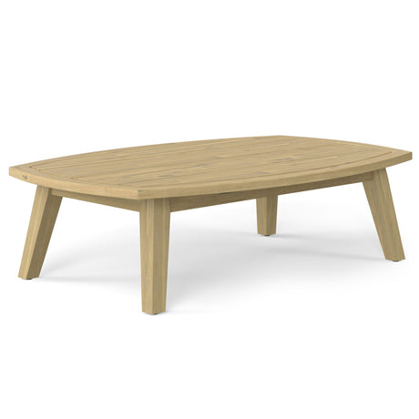 Parkside - Outdoor Coffee Table - Light Teak by Simpli-Home | Bel Furniture