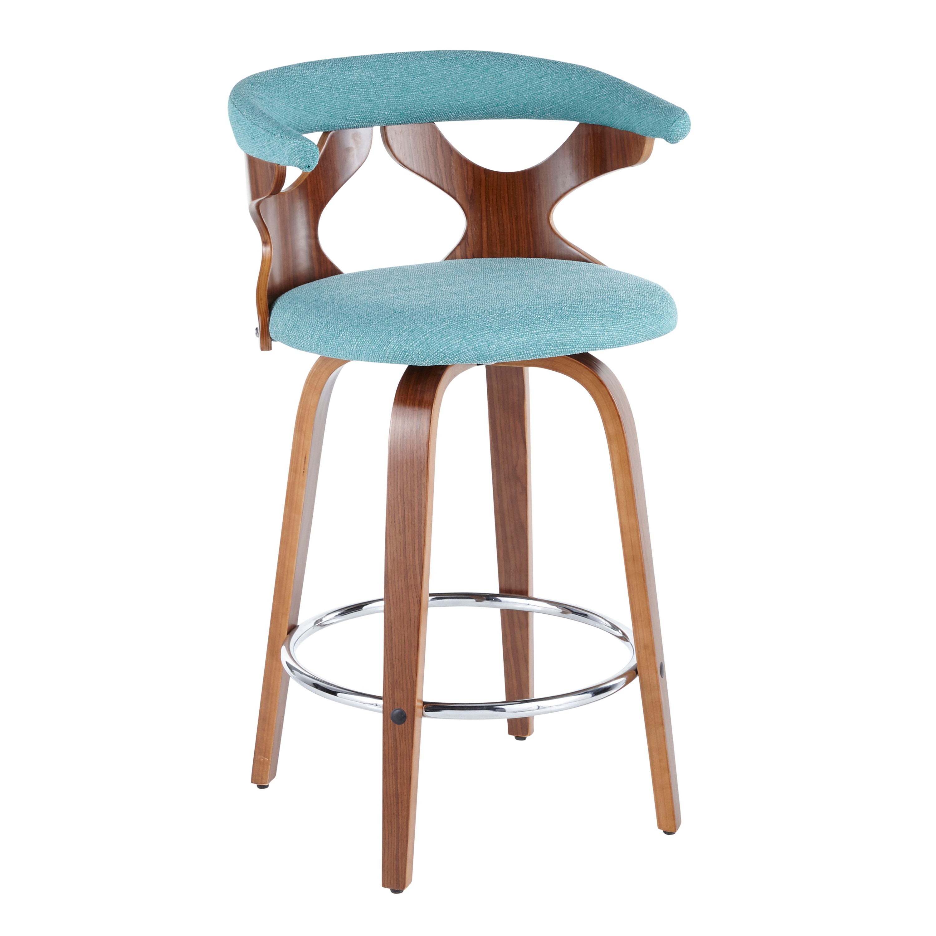 Gardenia - Mid Century Modern Counter Stool (Set of 2)