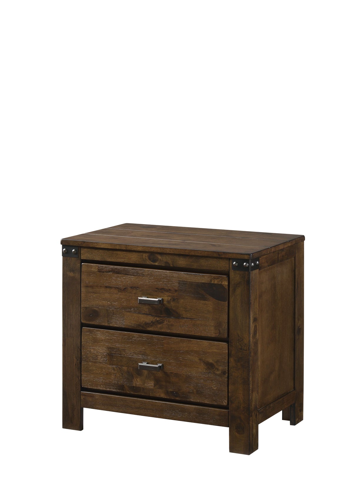 Curtis - Nightstand - Dark Oak by Crown Mark | Bel Furniture