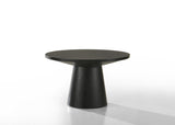 Jasper - Round Table Black Coffee Tables by Lilola Home | Bel Furniture
