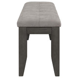 Dalila - Tufted Upholstered Dining Bench by CoasterEveryday | Bel Furniture