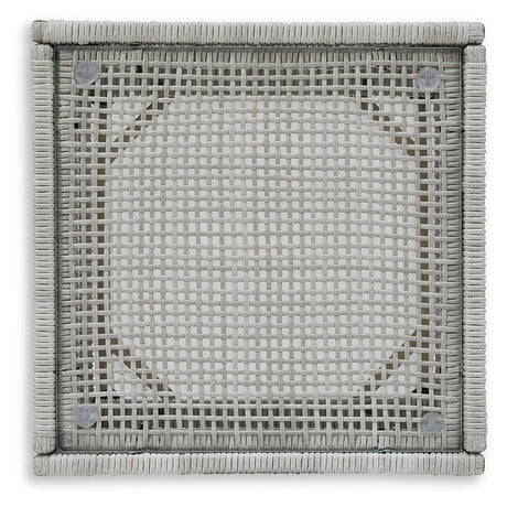 Seton Creek - Gray - Square End Table by Signature Design by Ashley® | Bel Furniture