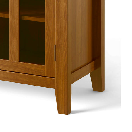 Artisan - Handcrafted, Tall TV Media Stand by Simpli-Home | Bel Furniture