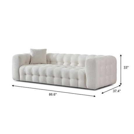 Eden - Modern Tufted Chesterfield Sofa - view 9