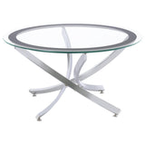 Brooke - Round Coffee Table Set by Coaster Fine Furniture | Bel Furniture