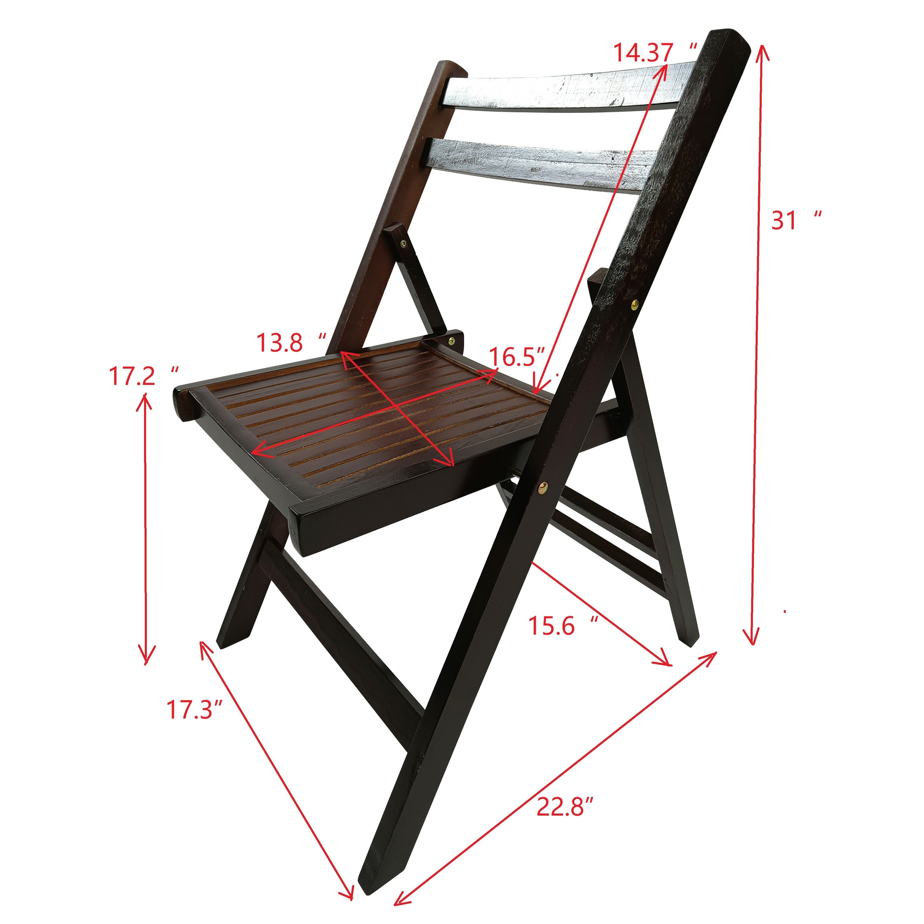 Folding Special Event Chair, Foldable Style (Set of 4)