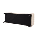 Lewis Bolster - Arm Entryway Bench by Jennifer Taylor Home | Bel Furniture