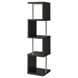 Baxter - 4-shelf Bookcase by CoasterEveryday | Bel Furniture