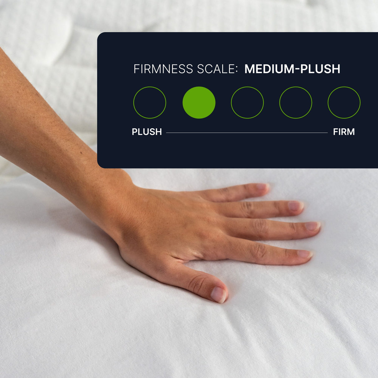 Ghostpillow - Faux Down Luxury Pillow With Microfiber Gel Clusters, Cotton Cover - White