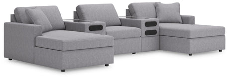 Modmax - Sectional - Granite - view 57