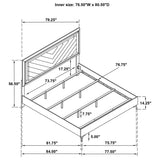 Cassia - LED Panel Bed