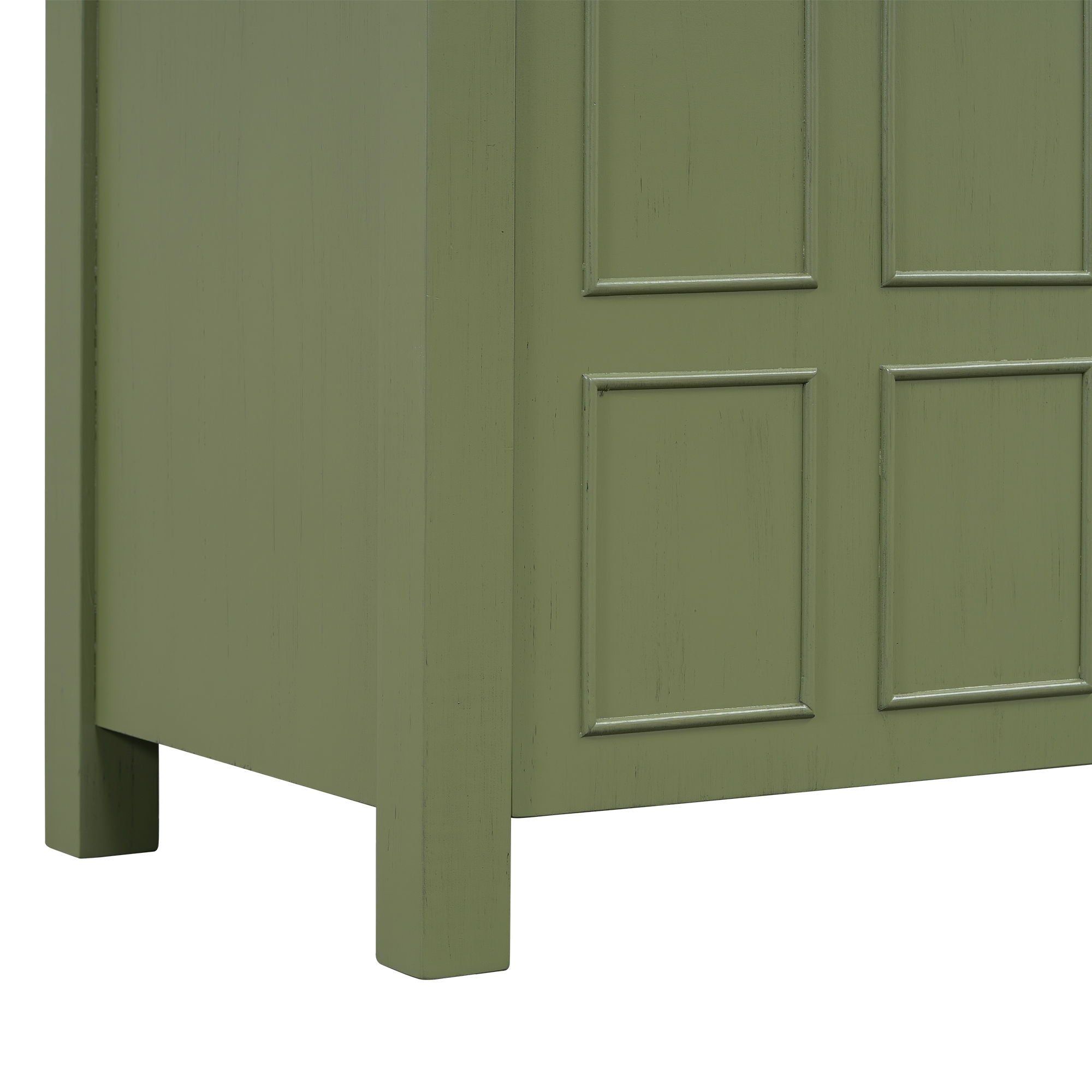 Bathroom Vanity With Adjustable Shelves (Cabinet Only) - Green