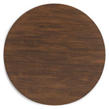 Lyncott - Brown - Round Dining Room Table by Signature Design by Ashley® | Bel Furniture