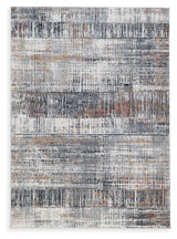 Rhettner - Rug Dark Gray 5' x 7' by Signature Design by Ashley® | Bel Furniture