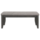 Dalila - Tufted Upholstered Dining Bench by CoasterEveryday | Bel Furniture