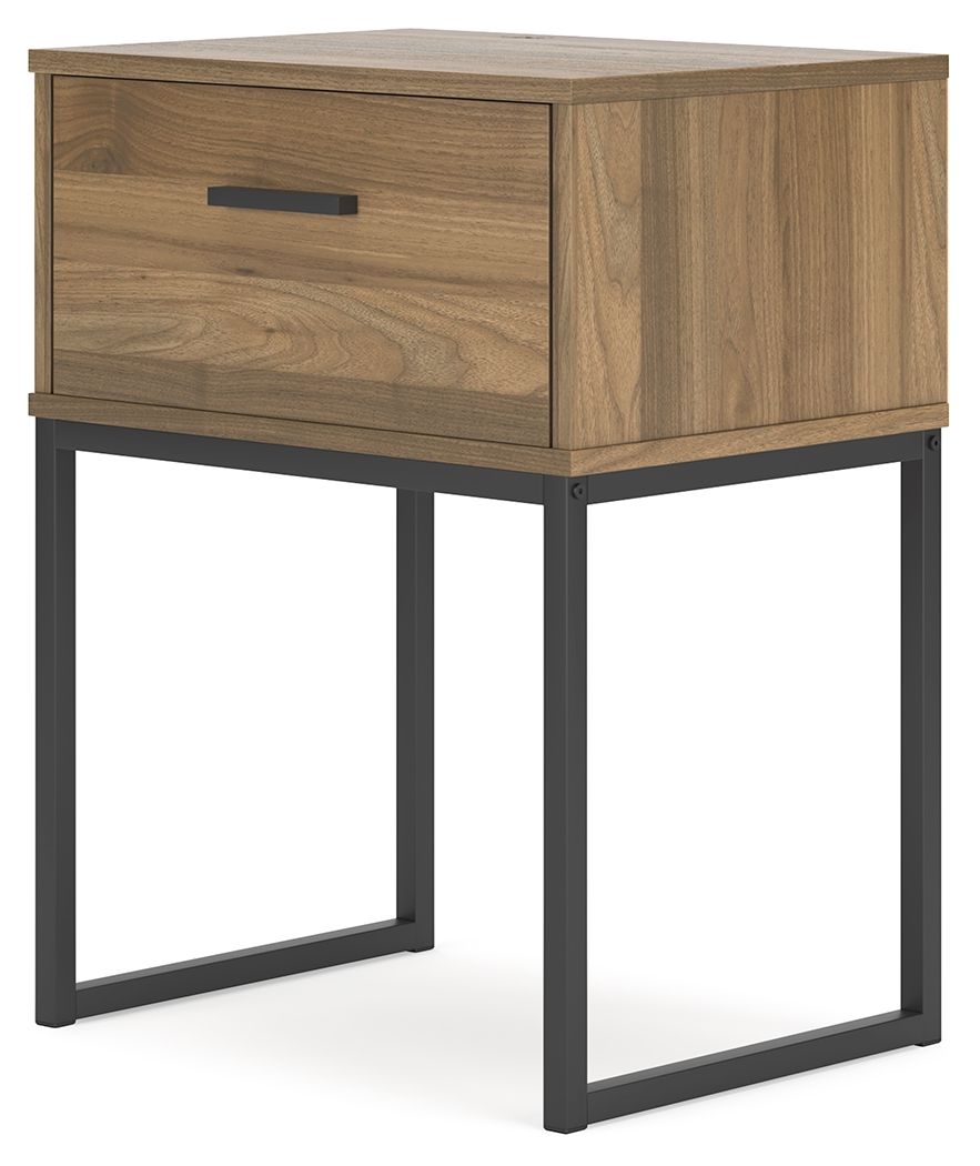 Deanlow - Honey - One Drawer Night Stand by Signature Design by Ashley® | Bel Furniture