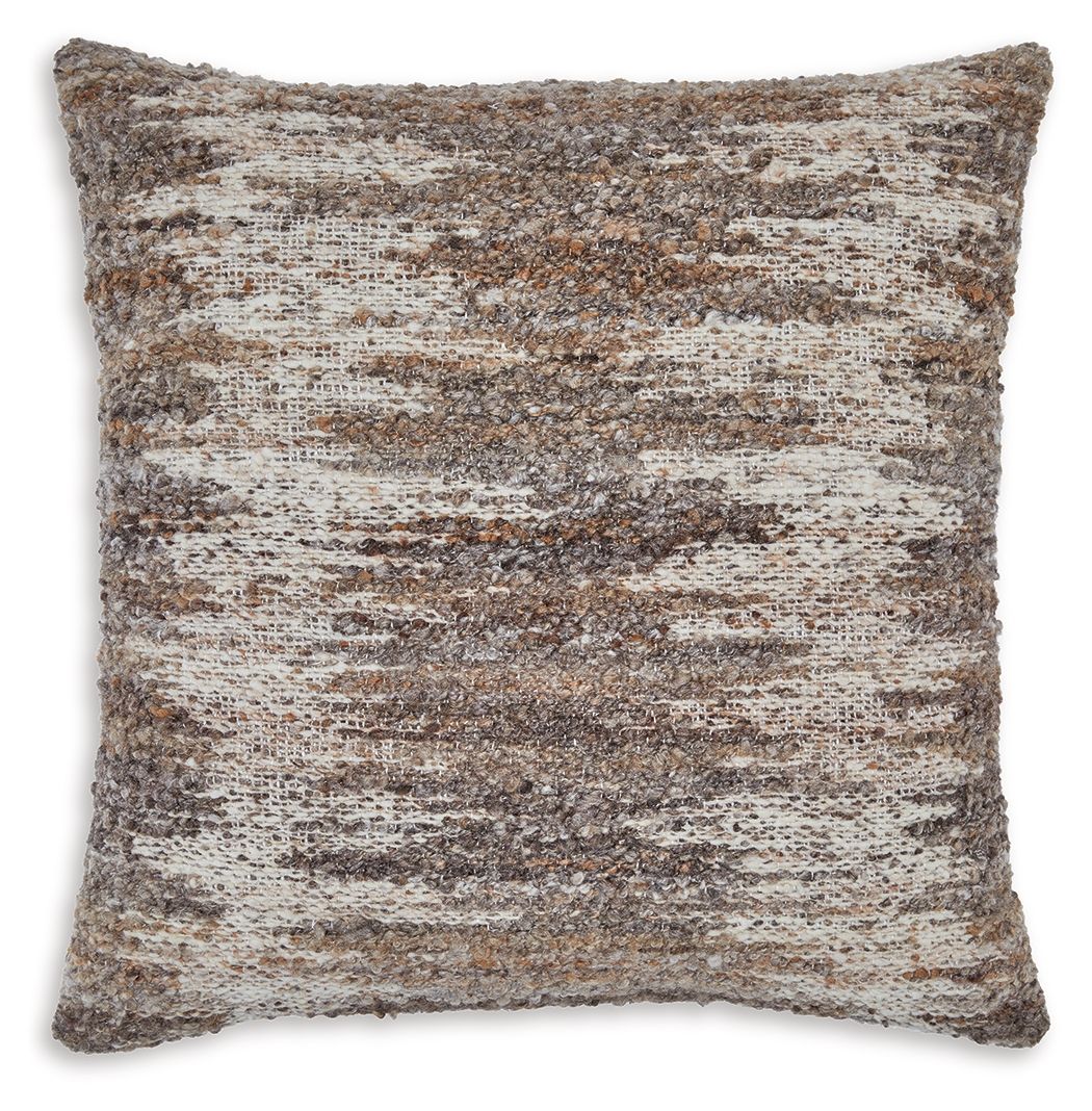 Nealton Pillow (Set of 4) Brown and White