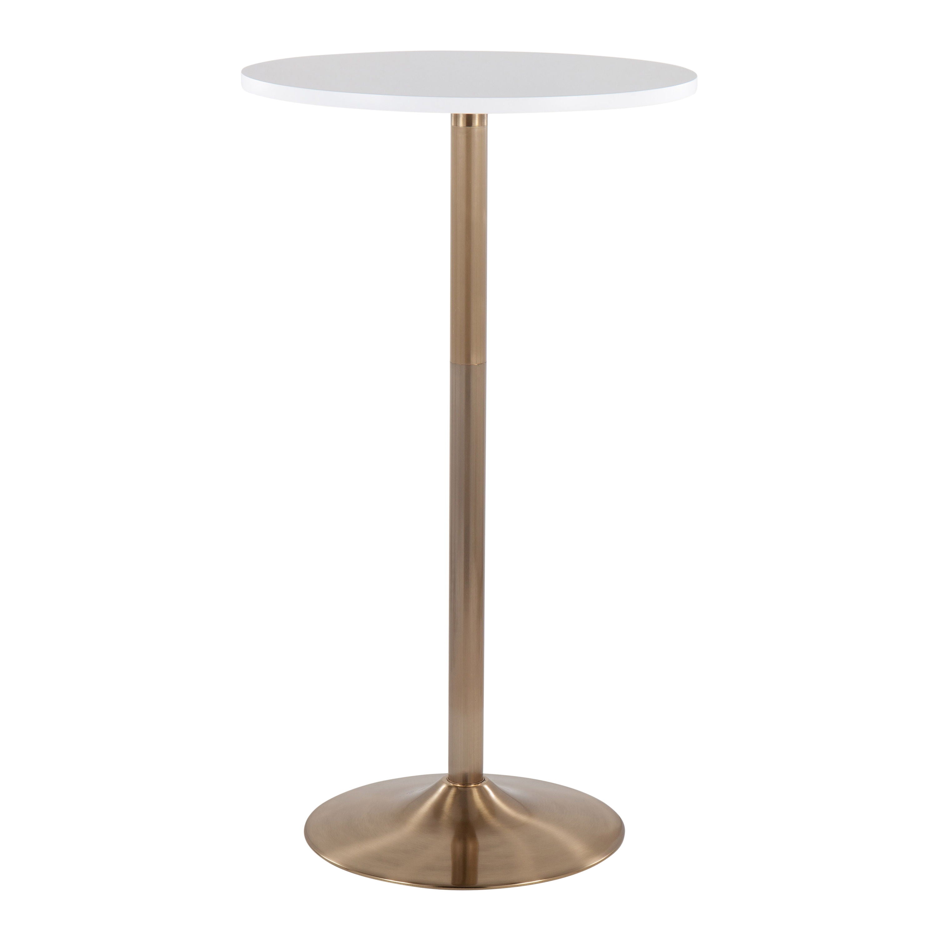 Pebble - Contemporary & Glam Adjustable Dining / Bar Table