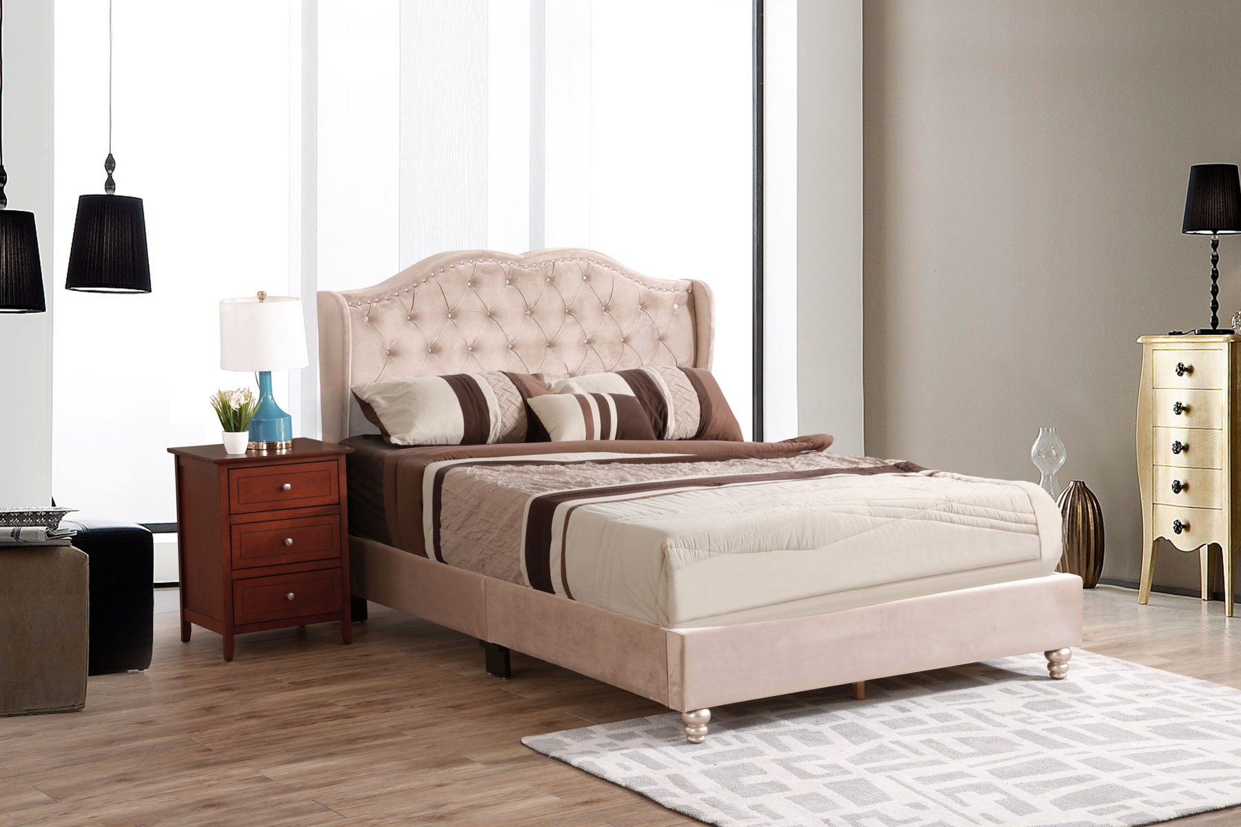 Joy - Upholstered Bed