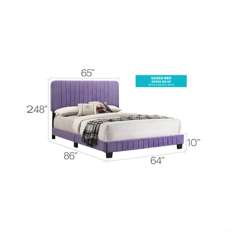 Channel Tufted Bed - view 67