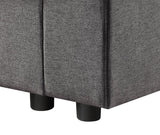 Waylon - Linen Sectional Sofa by Lilola Home | Bel Furniture