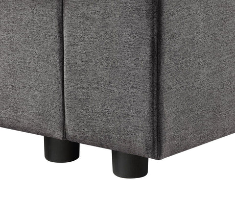 Waylon - Linen Sectional Sofa by Lilola Home | Bel Furniture