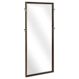 Durango - Standing Floor Mirror - Smoked Peppercorn by CoasterElevations | Bel Furniture