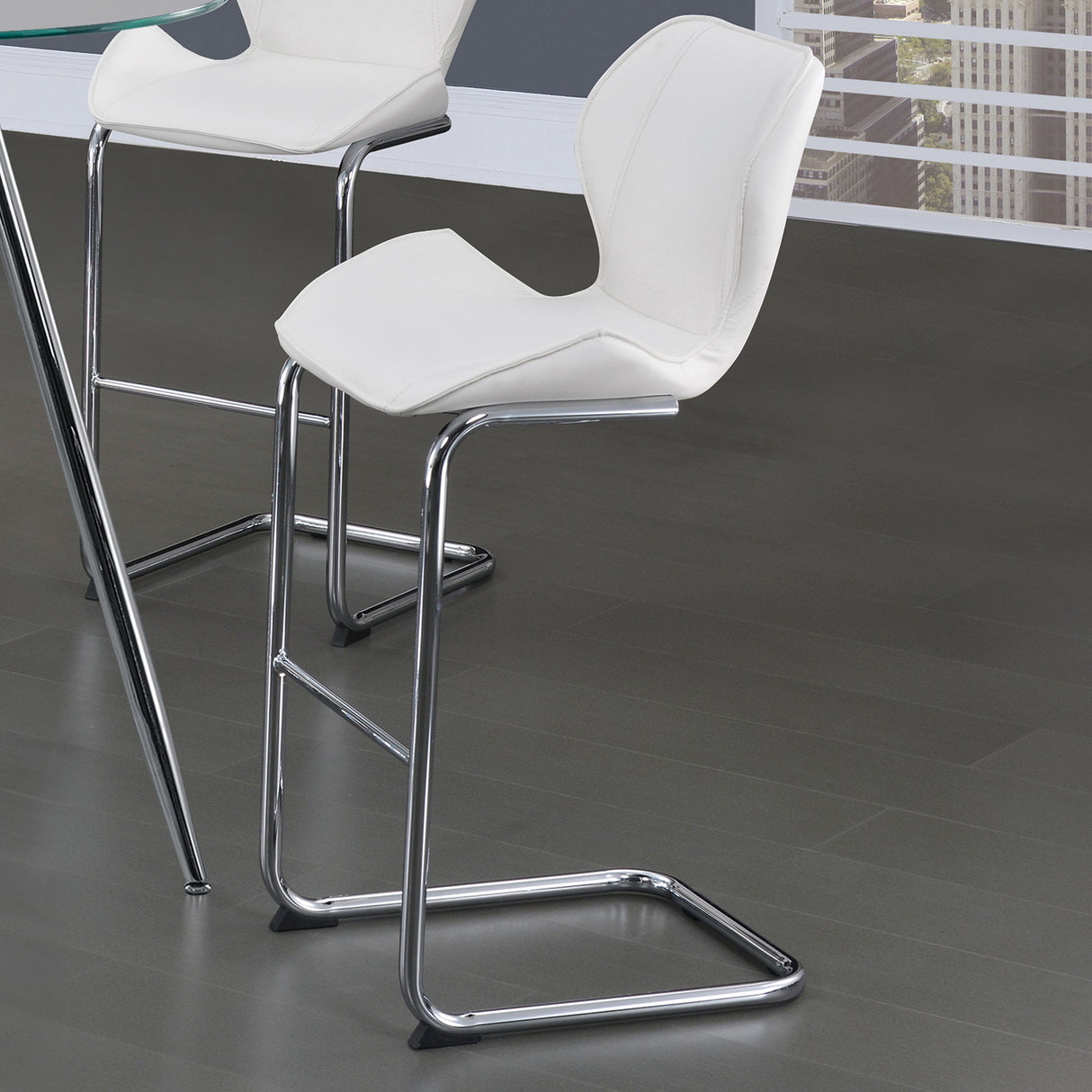Charlotte - 4 Piece Bar Stool Set With Bucket Seats
